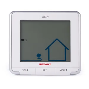 Метеостанция S637B с ЖК-экраном и беспроводным датчиком 70-0597 Rexant
