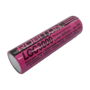 Аккумулятор 18650 LGC3000 20A Robiton