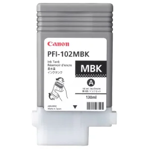 Картридж струйный Canon PFI-102MBk (0894B001) матовый черный, 130 мл., для iPF500/600/700 Canon