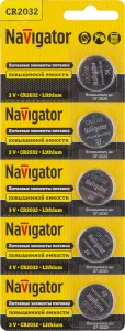 Батарейка NBT-CR2032-BP5 17014 Navigator