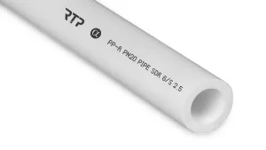 Труба PPR 20х3.4 PN20 бел. (дл.2м) RTP 10302 RTP