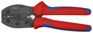 PreciForce Пресс-клещи, 3 гнезда, штекеры открытые неизолированные 4.8/6.3 мм, 0.5-6.0 мм?, длина 220 мм KN-975235 Knipex