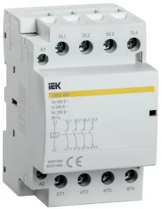 Контактор модульный КМ63-40М AC/DC IEK MKK21-63-40 IEK