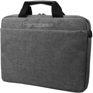 Сумка для ноутбука 14" Portcase KCB-1614 серый нейлон/полиэстер (KCB-1614 GREY) PORTcase