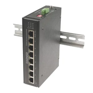Промышленный PoE коммутатор OSNOVO SW-80800-IR Промышленный PoE коммутатор Gigabit Ethernet на 8 портов. Порты: 1 x GE (10/100/1000Base-T) с PoE BT (до 90W) OSNOVO