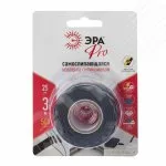 Изолента PRO PROSS25 силиконовая самослипающаяся 25 мм х 3 м черная Б0052254 Эра