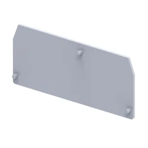 Крышка концевая для клеммы проходной OptiClip EPCSC16T-серый (50шт) 289727 КЭАЗ
