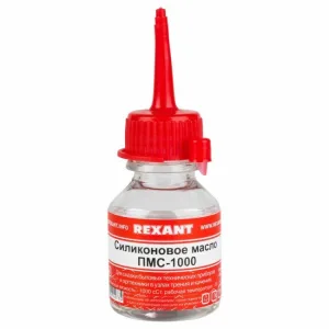 Силиконовое масло REXANT, ПМС-1000, 15 мл, носик, (Полиметилсилоксан) 09-3909 Rexant