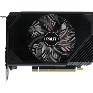 Видеокарта Palit GeForce RTX 3050 StormX OC, 6 GB GDDR6, 96 bit, 1xDisplayPort, HDMI, DVI-D, GPU 1492 MHz Palit
