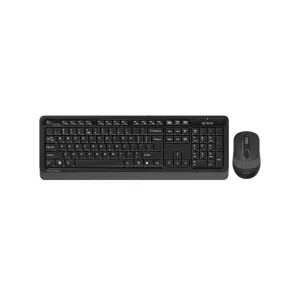 Комплект клавиатура+мышь A4Tech FStyler FG1010 беспроводной, USB, 2000 DPI, чёрный A4Tech