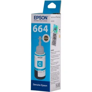 Чернила Epson C13T664298 голубой 70мл для Epson L100 EPSON