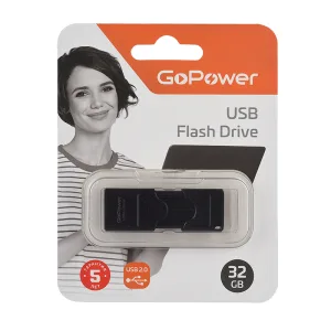 Флеш-накопитель Флеш-накопитель GoPower SLIDER 00-00025964 GoPower