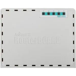 Маршрутизатор MikroTik hEX lite RB750r2, 5×100 Мбит/с, управляемый MikroTik