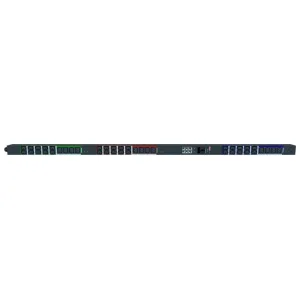 Блок распределения питания Elemy IPDU-5936 верт.размещ. 12xC19 30xC13 с мониторингом 3x16A IEC 60309 2.4м Elemy