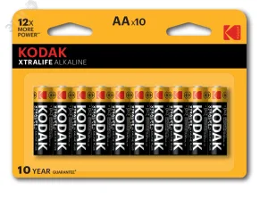 Батарейка LR6-8+2BL XTRALIFE [KAA-8+2] (120/480/19200) СТРОГО КРАТНО 10 шт Б0014330 Kodak