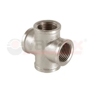 Крестовина никелированная ВР 1/2дюйм (70/5) VALFEX VF.760.N.012 VALFEX