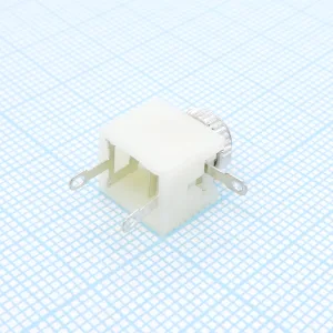 TRS 3.5 (mini jack) гнездо приборное пласт 