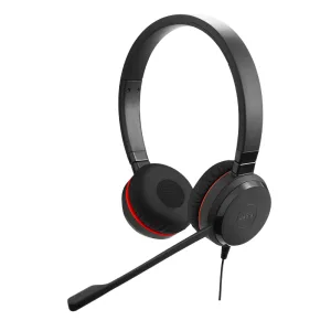 Наушники с микрофоном Jabra Evolve 20 SE черный 2м накладные USB оголовье (4999-823-369) Jabra