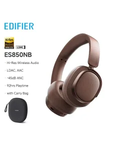 Беспроводные/проводные наушники Edifier ES850NB слоновая кость, полноразмерные, Bluetooth + USB-C, активное шумоподавление Edifier
