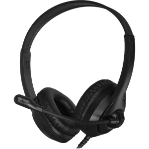 Наушники с микрофоном A4Tech Fstyler FH100U черный 2м накладные USB (FH100U (STONE BLACK)) A4Tech