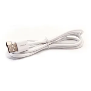 Кабель USB-Type C 3А 1.2м зарядка + передача данных бел. (коробка) ERGOLUX 15095 Ergolux
