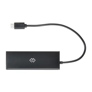 USB-концентратор Digma HUB-4U2.0-UC-B, USB-C, USB 2.0 4 порта, USB Digma