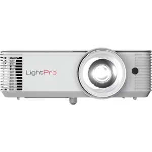 Проектор InFocus IN0026ST DLP, WXGA, 3800 lm, 30 000:1, 0.52:1, 2xHDMI 1.4, VGA in/out, S-Video, 3.5мм in/out, USB-A, RS-232, лампа 15 000ч.(ECO mode), 10W, 27дБ, 2,9 кг, БЕЛЫЙ InFocus