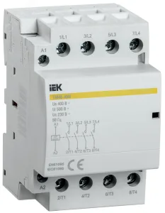 Контактор модульный КМ40-40М AC/DC IEK MKK21-40-40 IEK