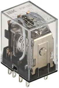 Реле РЭК 78-3 5А 12В DC IEK RRP20-3-05-012D ONI