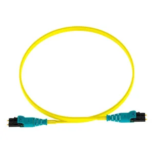 Патч-корд Panduit F92ELQ1Q1SNM003 2x9/125 OS1/OS2 LC push-pull-LC push-pull 3м LSZH желтый PANDUIT