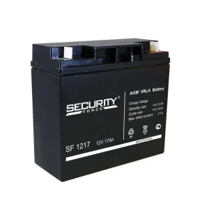 Аккумулятор ОПС 12В 17А.ч SF 1217 Security Force