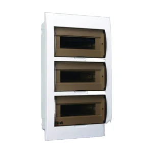 Корпус встраиваемый ЩРВ-П-36 50х36х10 36мод. IP41 пластик. 31007DEK DEKraft