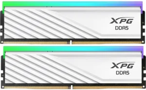 Оперативная память ADATA XPG Lancer Blade RGB, DDR5, 32GB (2x16GB), 6000 MHz, CL48, с радиатором, RGB, белый ADATA