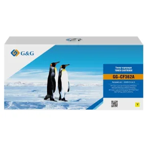 Картридж лазерный G&G GG-CF362A желтый (5000 стр.) для HP CLJ M552dn/M553dn/M553N/M553x G&G