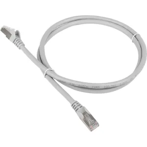 Патч-корд LANMASTER TWT-45-45-5.0/S-GY 5м FTP Cat 5e серый LANMASTER