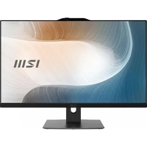 Моноблок MSI Modern AM272P 1M AiO 27" FHD(1920x1080)IPS AG Non-touch, Core i5-120U (1.4GHz), 16Gb DDR5(2x8GB),512Gb SSD M.2,Intel UHD,WiFi,BT,camera,WirelessKB&mouse Eng/Rus,NoOS,1y war-ty,черный (9S6-AF8231-890) MSI
