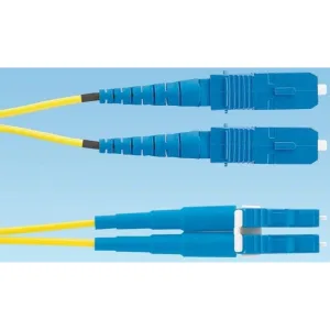 Патч-корд Panduit F92ELLNSNSNM007 2xOS1/2 LC дуплекс-SC дуплекс 7м LSZH желтый PANDUIT