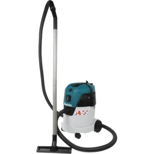 Строительный пылесос Makita VC2512L серый, 1000 Вт, уборка сухая/влажная, пылесборник мешок/контейнер, 25 л Makita