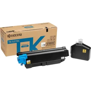 Картридж лазерный Kyocera TK-5270C (1T02TVCNL0) голубой для M6230cidn/M6630cidn/P6230cdn 6000 стр Kyocera