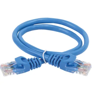 ITK Коммутационный шнур кат. 6 UTP PVC 5м синий ITK PC03-C6U-5M ITK