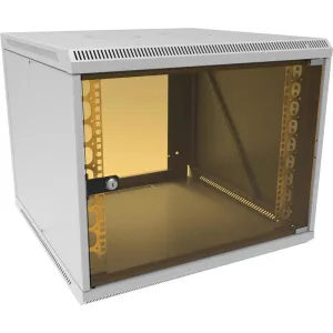 Шкаф коммутационный Suprlan (05-1096) настенный 12U 600x600 мм пер. дв. стекл направл. под закл. гайки 70 кг RAL 7035 535 мм 22.69 кг 500 мм SUPRLAN