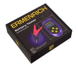 Тестер аккумуляторный Zing AL30 фиолет. Ermenrich 85690 Ermenrich