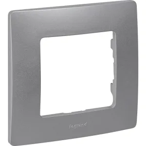 Рамка 1-м СП Etika IP20 алюм. IEK 672551 Legrand (группа IEK)