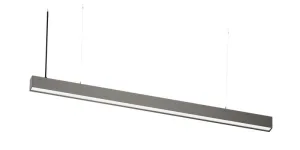 Светильник светодиодный ДПО OF 20 S 46 OP 940 L1200 STW1 BK DP 1150х50х75мм 42Вт 4000К IP20 Ra90 подвесной линейный черн. Русский Свет 11112024525 Русский Свет
