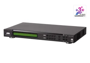 Видеоматрица Aten ProAV-black: 4x4 True 4K HDMI матричный коммутатор с масштабированием VM6404HB-AT-G ATEN
