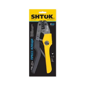 Пресс-клещи ПК-23+ матрица профиль клиновидный 0.5-10.0кв.мм (03707) SHTOK 376214 SHTOK