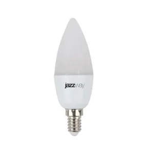 Лампа светодиодная JazzWay PLED-SP C37 9Вт свеча 5000К холодный белый E14 820лм 230В Jazzway