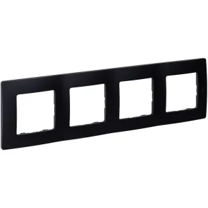 Рамка 4-м СП Etika IP20 антрацит IEK 672584 Legrand (группа IEK)