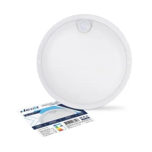 Светильник светодиодный СПП ИД-1565-КРУГ 15Вт 6500К IP65 1350лм 140мм герметичный с инфракрасным датчиком NEOX 4690612066097 NEOX