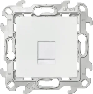 Розетка компьютерная СП 24 RJ45 кат.5E UTP IP20 механизм бел. 2410598-030 Simon